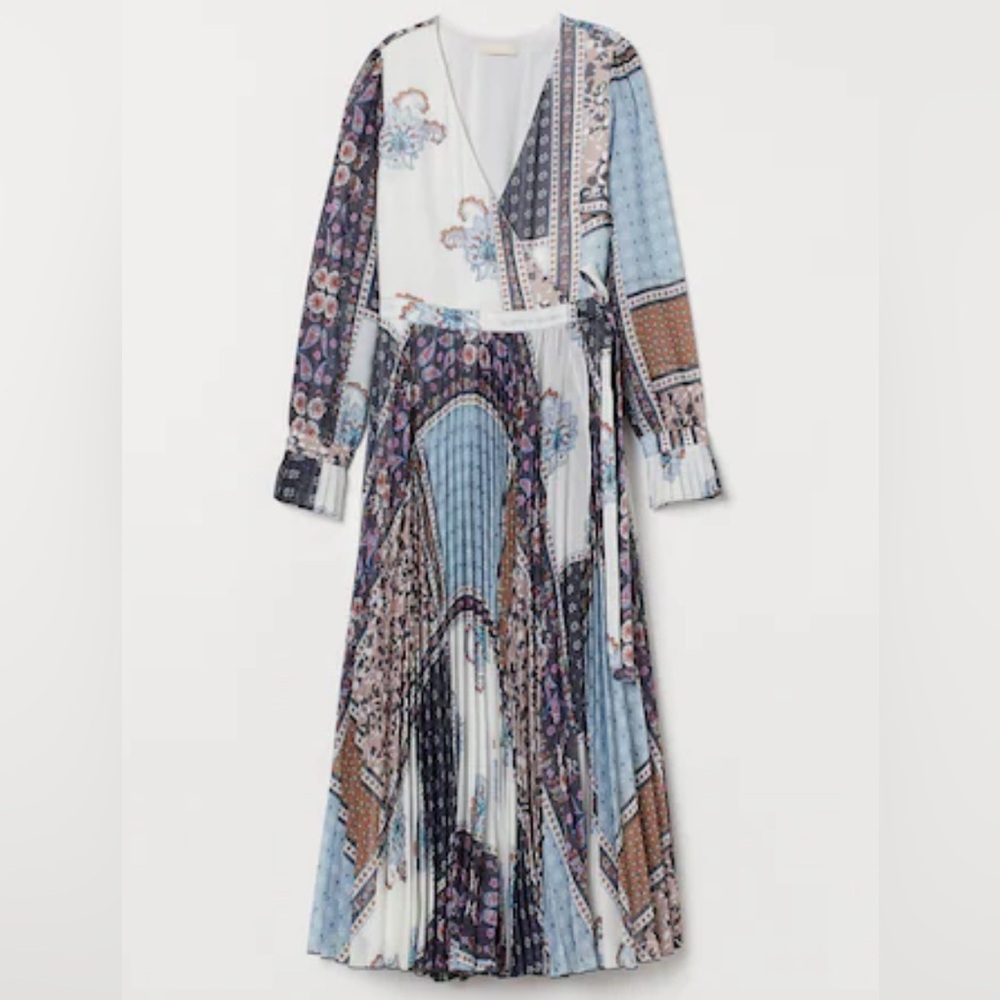 V-Neck Wrap Dress